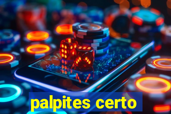 palpites certo